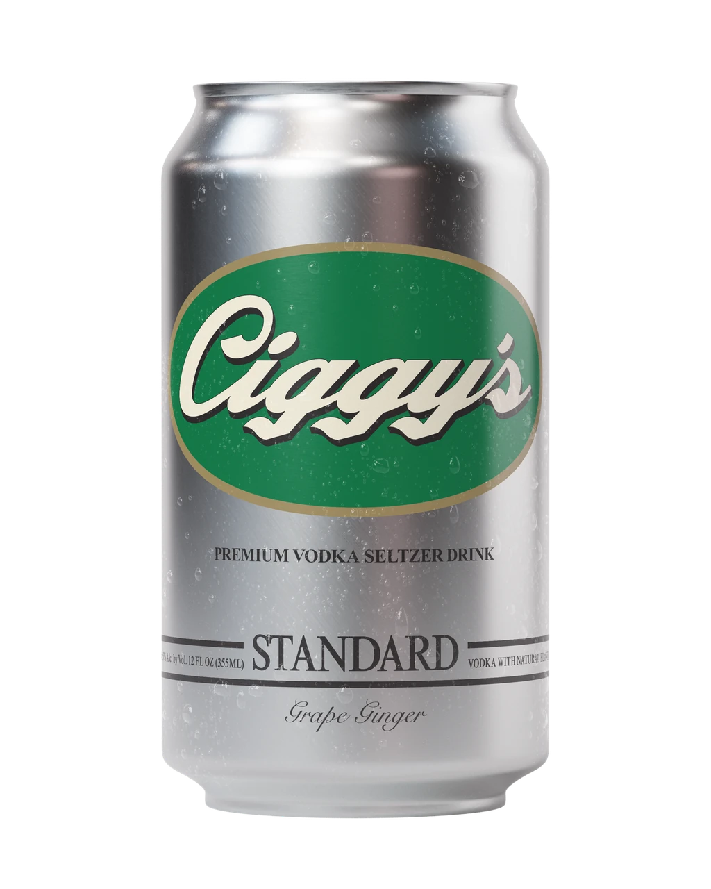 Standard Grape Ginger Ciggy's can